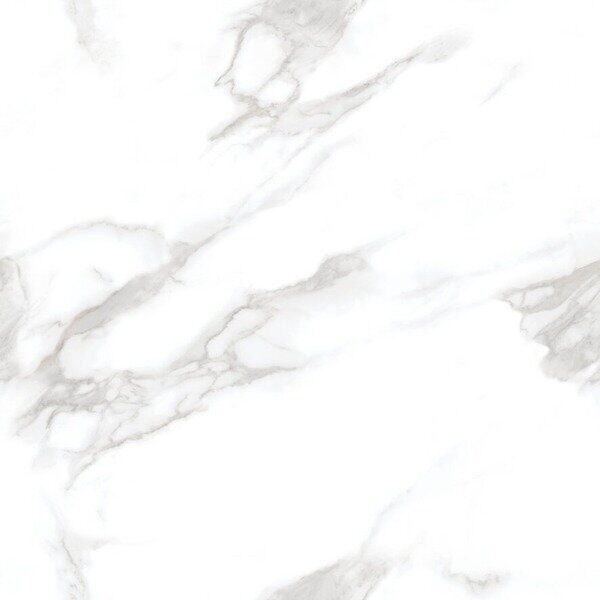 Statuario Perfect Silver белый полированный керамогранит 60х60см Ceradim