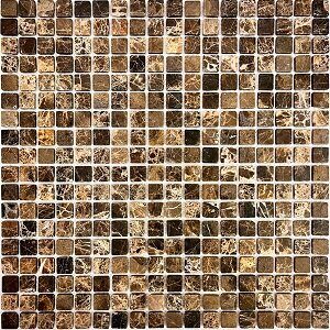 Emperador Dark Tum коричневая Orro Mosaic каменная мозаика