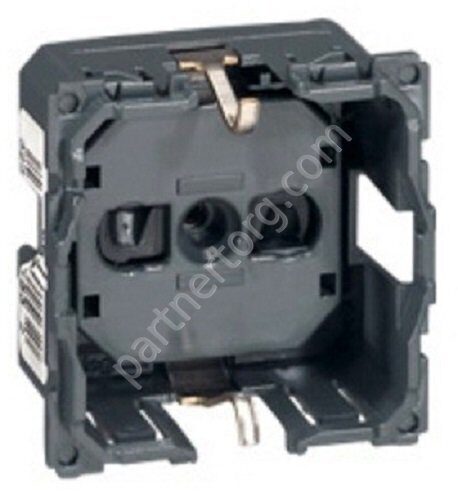 Legrand Celiane механизм силовой розетки 2К+З 16А 230В, винтовые зажимы