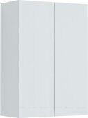 Вега 60 шкаф-пенал подвесной белый глянец для ванной комнаты Aquanet