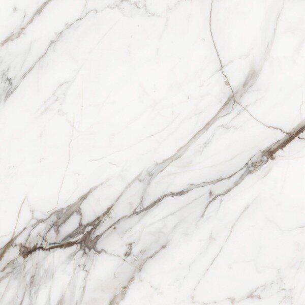 Carrara Cersei New Trend керамогранит белый матовый карвинг 60x60см