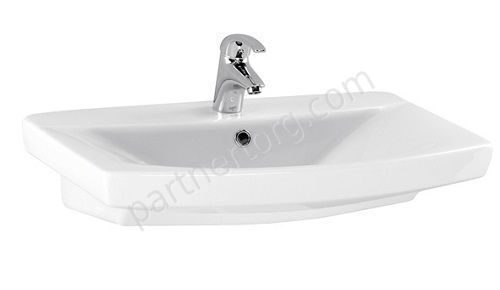 Carina 70см встраиваемая раковина белая Cersanit