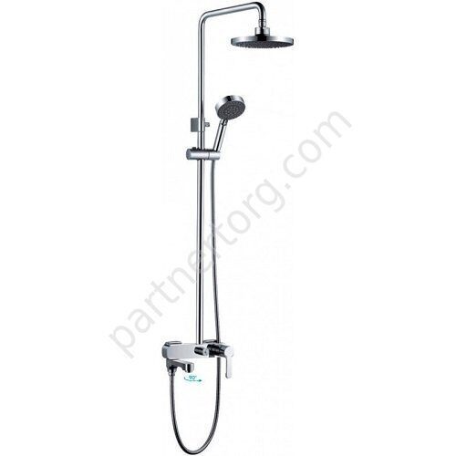 Gappo G2402 душевая стойка с верхним душем хром