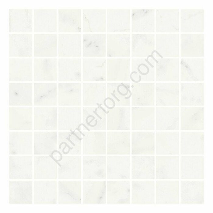 Charme Deluxe Floor Project глянцевая мозаичная плитка белая Italon 29,2x29,2см