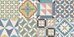 Design Art Mix 3 New Trend настенная плитка цветная матовая пэчворк 30х60 см
