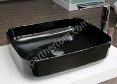 Накладная раковина черная Maison ML891-50В 50см