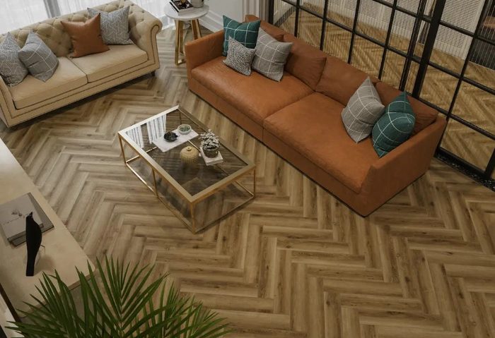 Афина Титан Паркет 6 SPC замковая кварцвиниловый ламинат Alpine Floor ЕСО 29-1