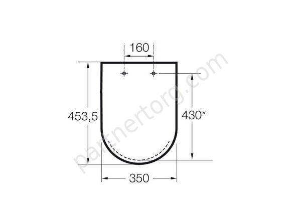 Крышка-сиденье Roca Gap Slim SoftClose  801472001