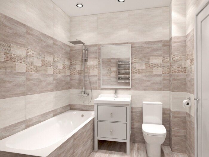 Pandora Crema настенная плитка бежевая полуматовая 31х63см Azori