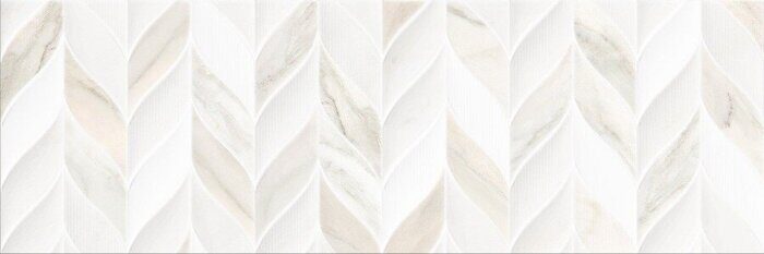 Modena настенная плитка бежевая глянцевая рельеф 20х60см Alma Ceramica TWU11MOD034