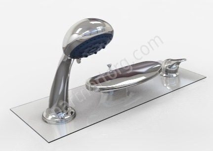 Niagara каскадный смеситель врезной для ванны 1 Марка 3-х позиционный