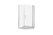 Pandora PNT-100-C-CH душевой уголок 100х100 см, стекло прозрачное, профиль хром