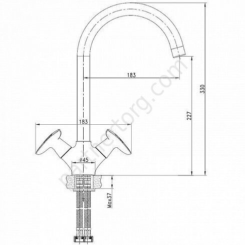 Copter Iddis cмеситель для кухни COPSBJ0i05