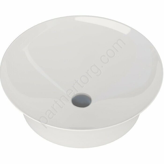 Smart-1 раковина накладная 420х420х125 без отверстия под смеситель белая