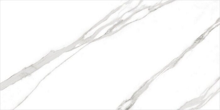 Carrara Bronze белый керамогранит полированный Global Tile 120х60см