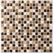 Коричневая комбинированная мозаика Exclusive series S-850