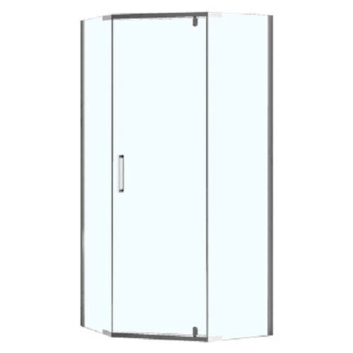 Loranto CS-22108, 90*90*195 душевое ограждение, прозрачное стекло