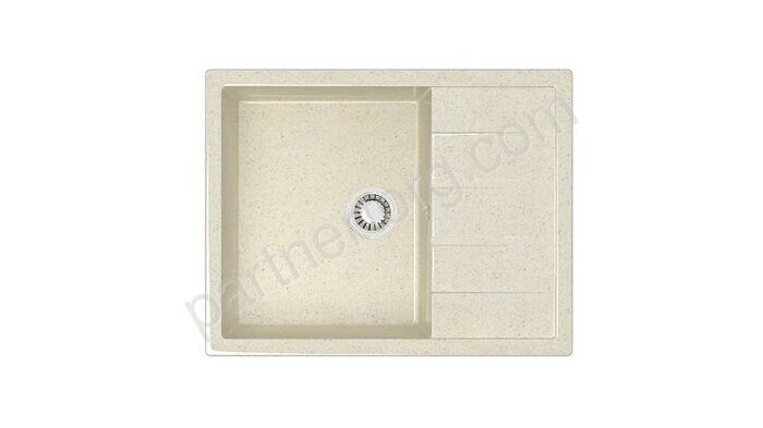 Мойка кухонная Катрин Glanz L151G33 Marrbaxx 645x505x218 бежевая глянцевая