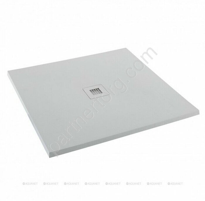 Aquanet Pleasure душевой поддон литьевой мрамор, 90х90 серый