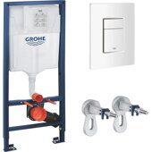 Grohe Rapid SL инсталляция для унитаза 3 в 1 с панелью смыва белая 38772SH0