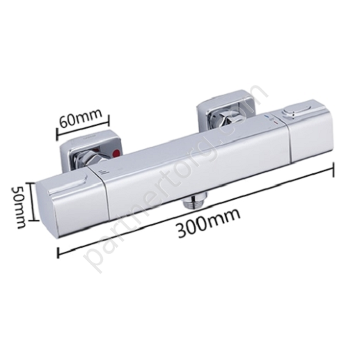 Gappo G2091 термостатический смеситель хром