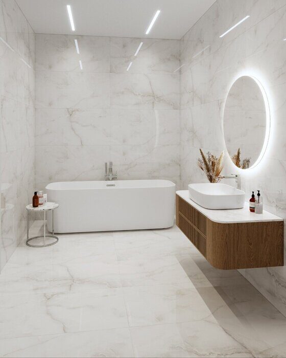 Antisky Grey light Polished Staro керамогранит белый полированный 60х120 см