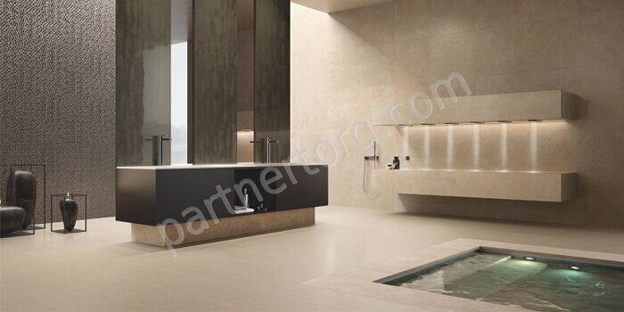 Materia Magnesio Battiscopa натуральный плинтус керамический бежевый Italon 7,2х60см