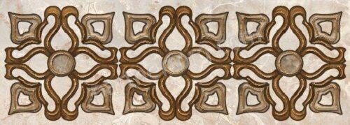 Гермес бордюр керамический с узором Нефрит керамика