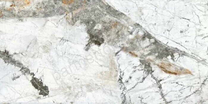 Gabriel белый керамогранит полированный 60x120см Global Tile
