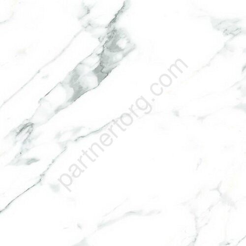 Lux Kito керамогранит белый глазурованный полированный 90х90 см