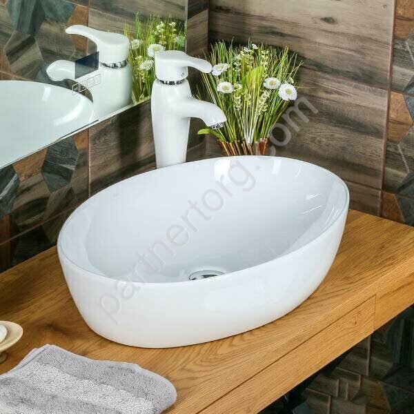 Раковина накладная 320330-805 62.5х42х14см