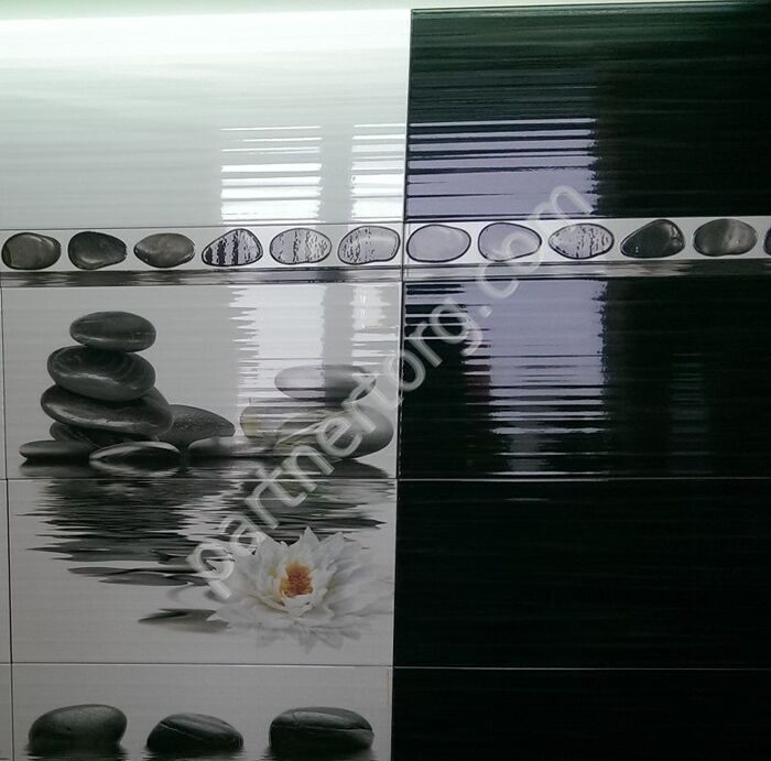 Фреш черная плитка облицовочная Нефрит керамика