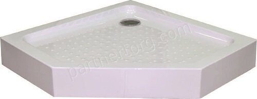 Ticino душевой поддон акриловый пятиугольный низкий 100х100см DPH-100-Z