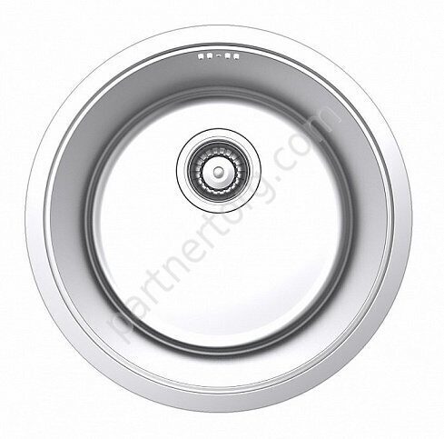 Edifice Iddis мойка кухонная из нержавеющей стали Д 42,5 см для подстольного монтажа EDI42P0i77