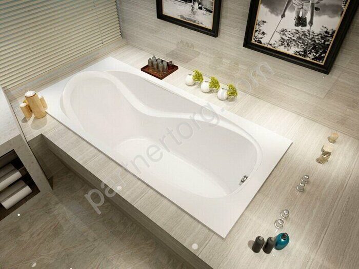 Alex Baitler акриловая ванна Nemi 170х75см