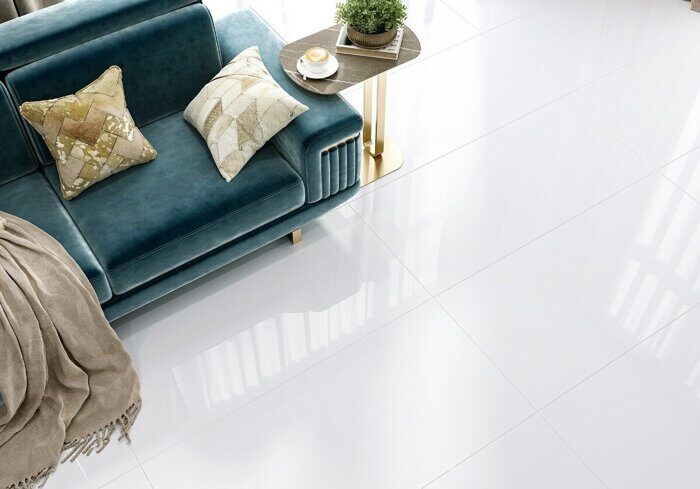 Domines Super White LCM керамогранит белый глянцевый 120х60см