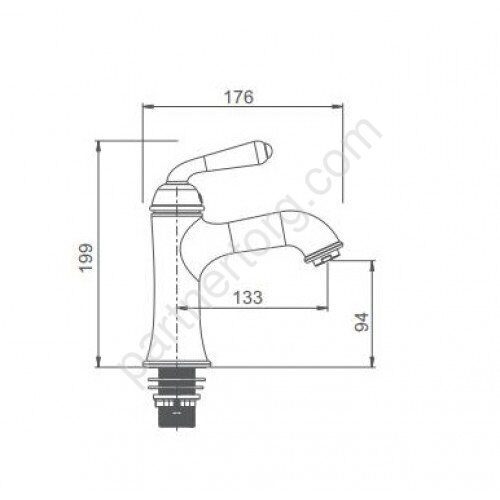 Gappo G1088 смеситель для раковины