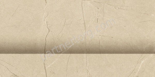 Charme Extra Arcadia Alzata патинированный бордюр бежевый Italon 15x30см