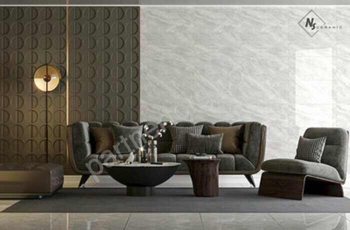 NSC4081 керамогранит серый полированный 40х80см