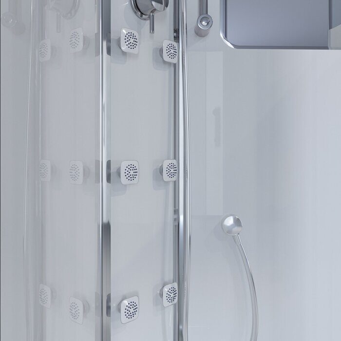 Niagara 3070164R душевая кабина 120х80х220см прямоугольная с высоким поддоном 50см