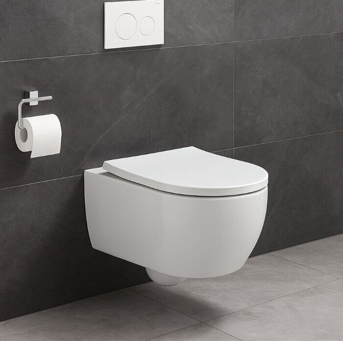 Azario Nemi AZ-1293WH унитаз подвесной безободковый Торнадо с сидением