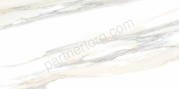 Corsica настенная плитка белая глянцевая 25х50см Alma Ceramica TWU09CRS004