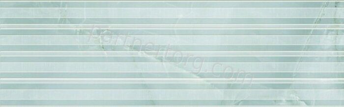 Stazia turquoise decor 02 300х900 декор керамический глянцевый Gracia Ceramica