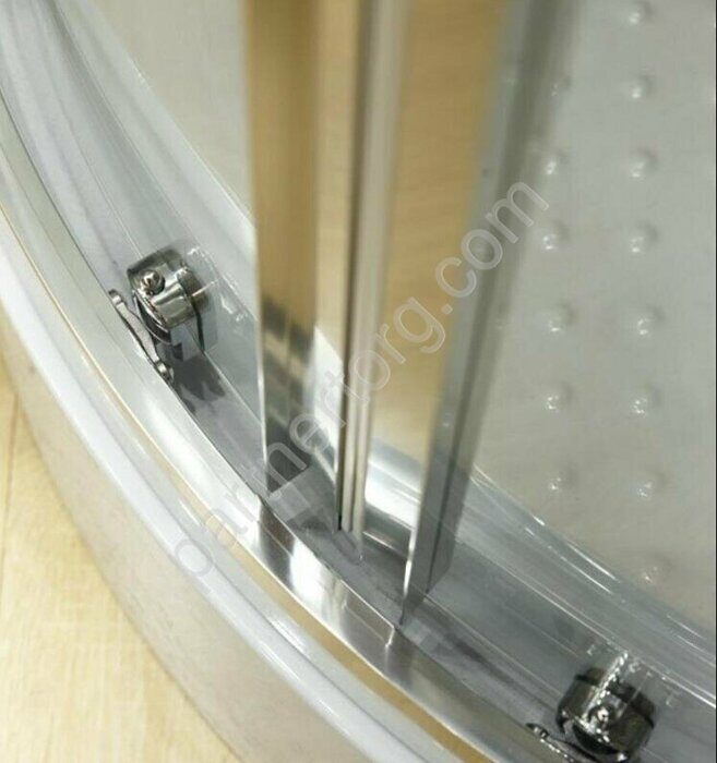 BelBagno DUE-A-2-90-C-Cr душевой уголок 90х90х190 см, стекло прозрачное, профиль хром