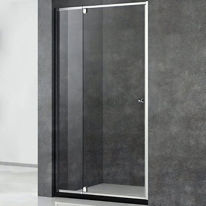 Veconi VN32-110-01-C5 душевая дверь распашная 110х195 см, профиль хром