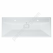 M50AWPX1201WG INSPIRE V2.0, раковина мебельная , искусственный мрамор, со сливом-переливом, 120 см