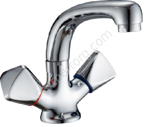 Trio смеситель для умывальника Gross Aqua 6015029С-A04