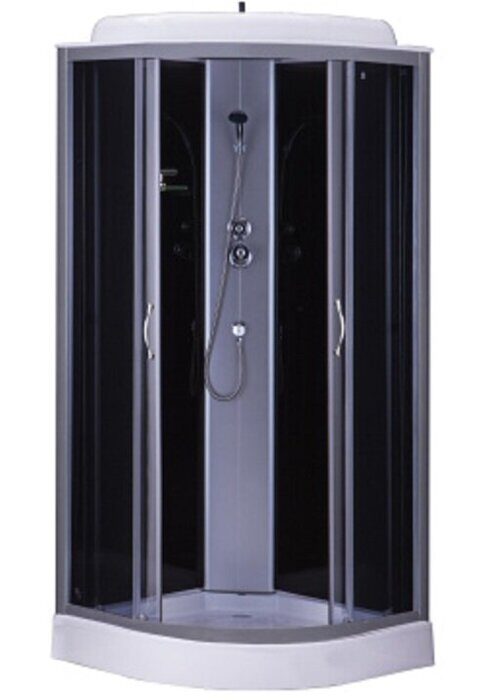 Loranto CS-6691 G, 90*90*215 душевая кабина, поддон 13см, тонированное стекло