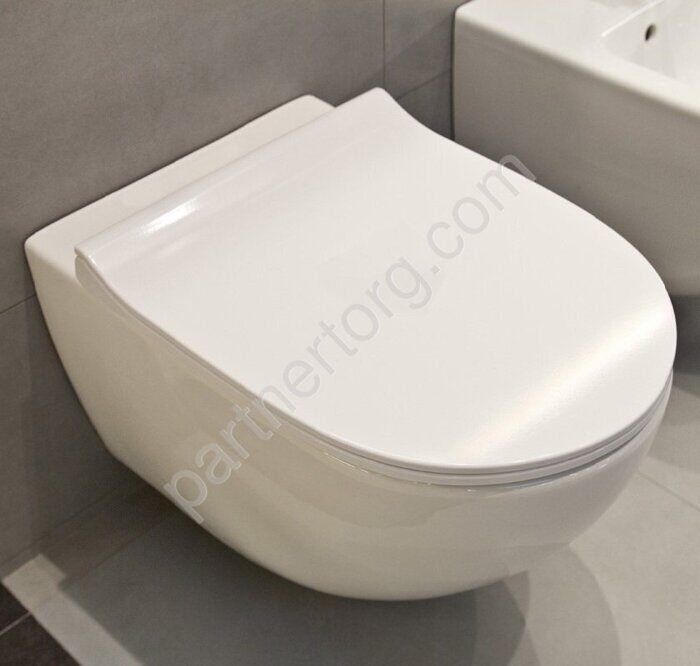 Sento Vitra крышка сидение тонкое для унитаза с микролифтом, 130-003-009