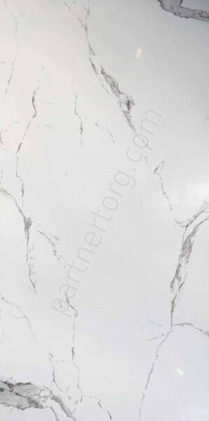 Shaturatile JTT12W01R Juliano керамогранит белый полуполированный  120х60 см